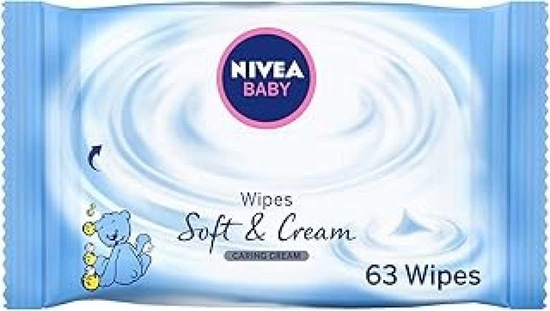 NIVEA BABY WIPES SOFT&CREAM 63S