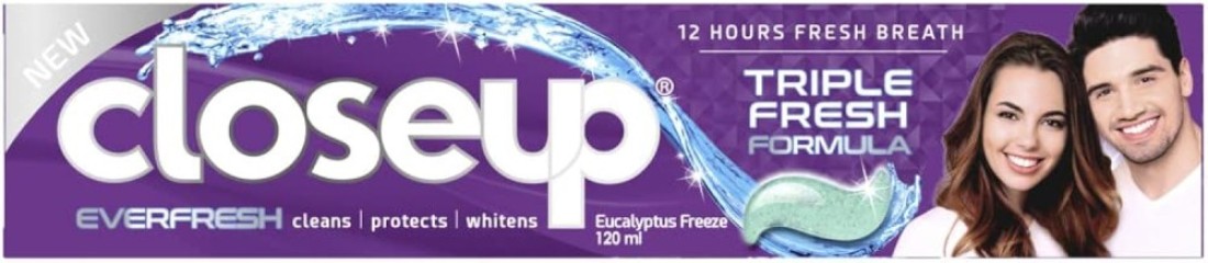 CLOSEUP T PASTE EUCALYPTUS FRESH 120ML