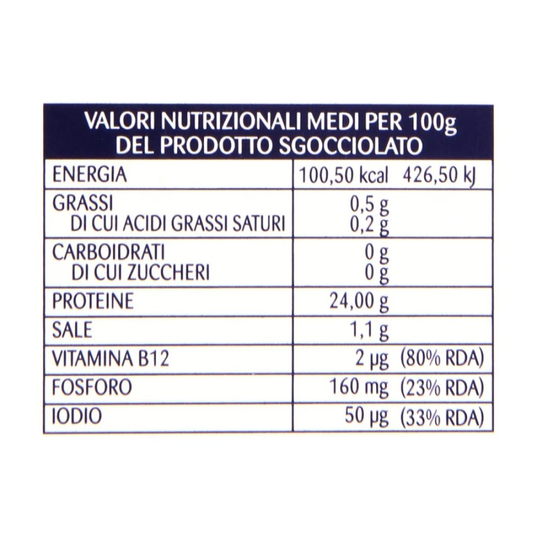 Rio Mare Natural Tuna Fillets, 80g Pack of 4