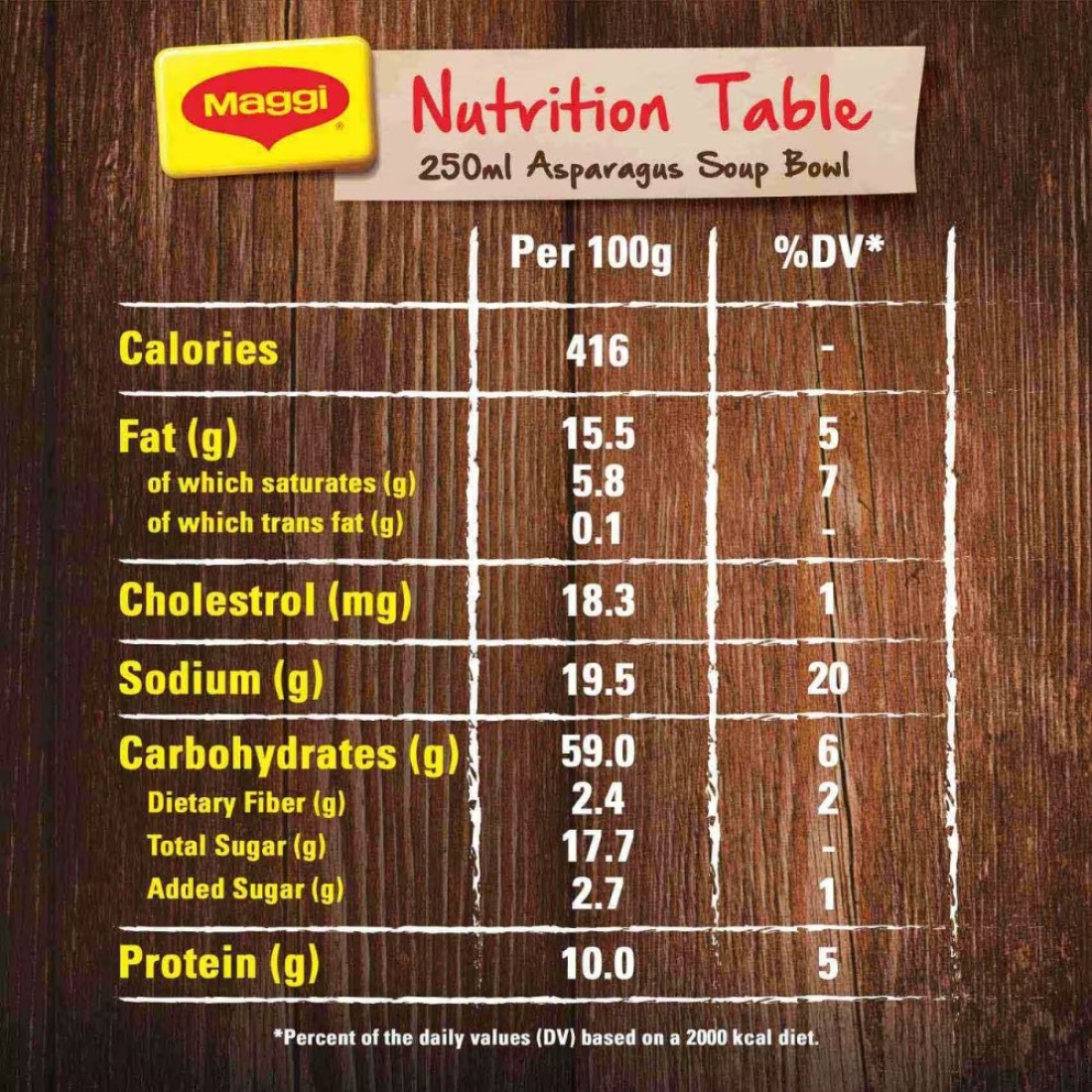 Nestle Maggi Excellence Asparagus Soup 49g