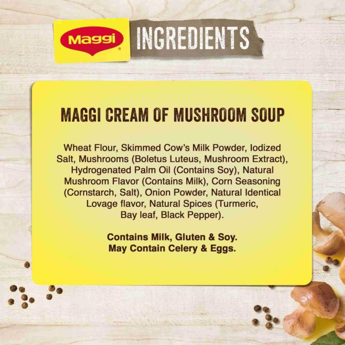 Nestle Maggi Cream Of Mushroom Soup 68g