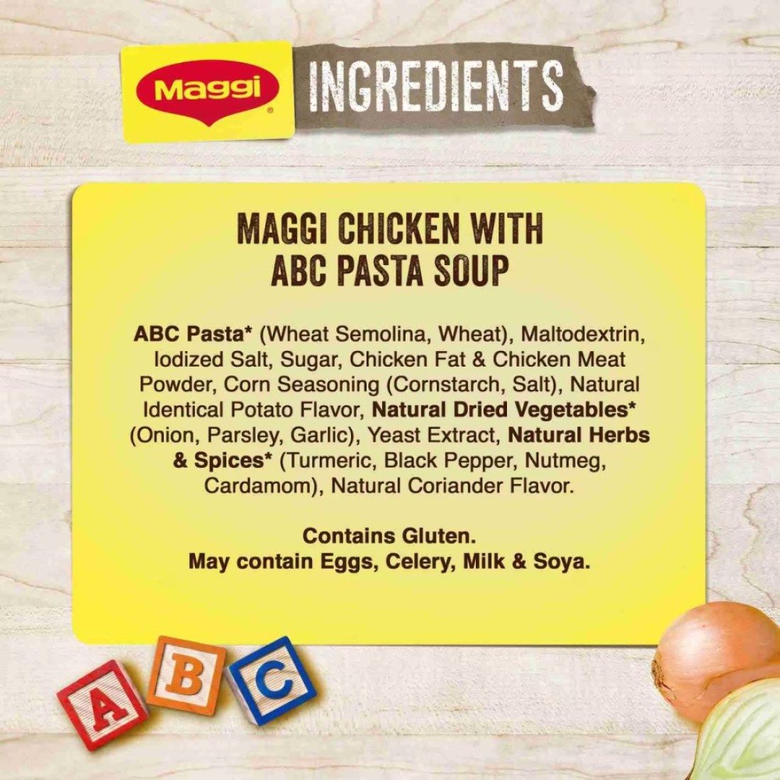 Nestle Maggi Chicken With ABC Pasta Soup 66g