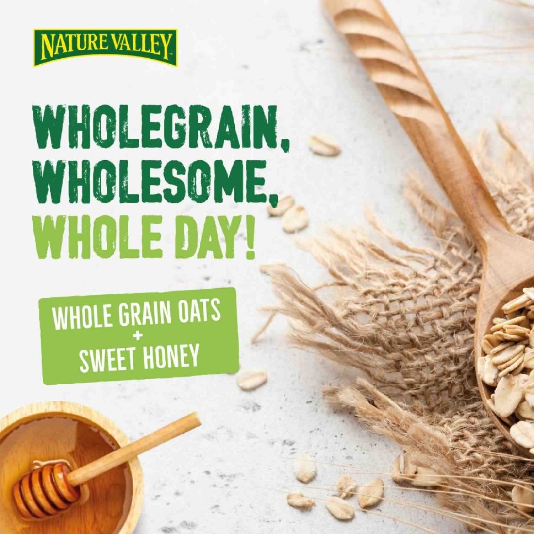 Nature Valley Crunchy Oats and Honey Granola Bars, 42g Pack of 5