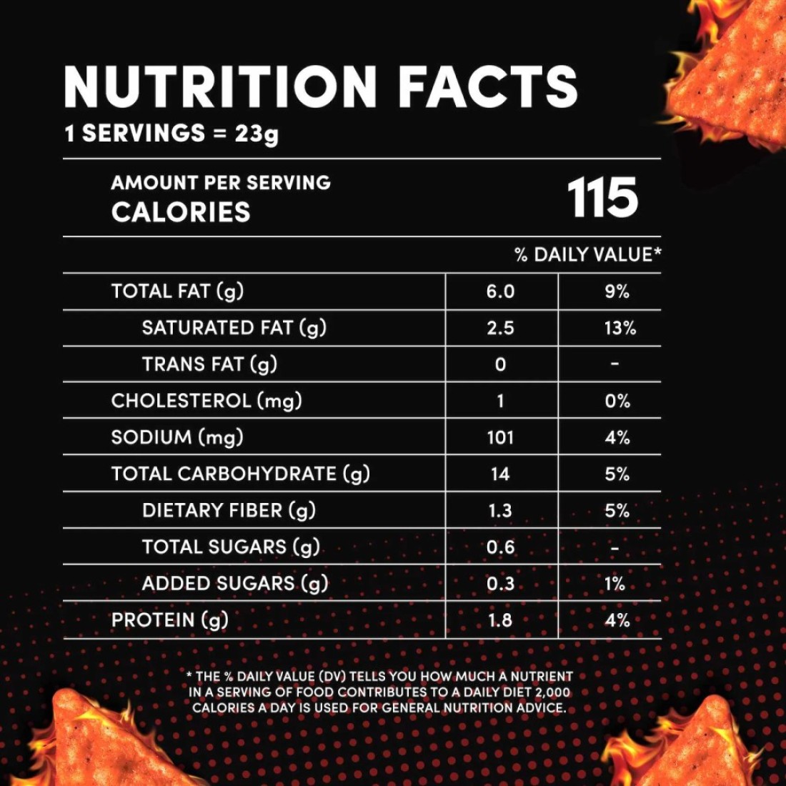Doritos Flaming Hot Tortilla Chips 175g