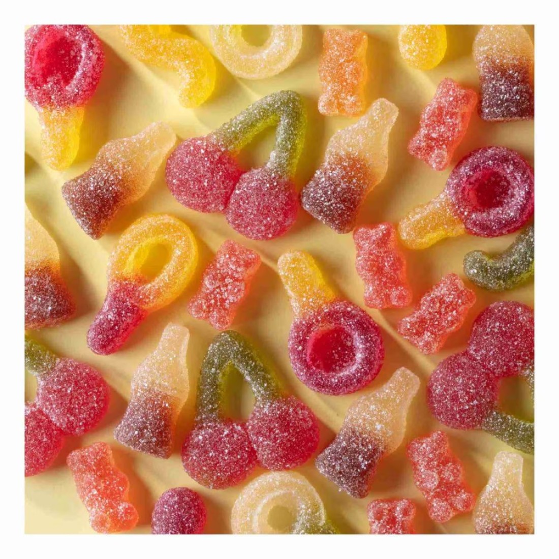 Haribo Mix Fizz Sour Gummy Candy, 70g