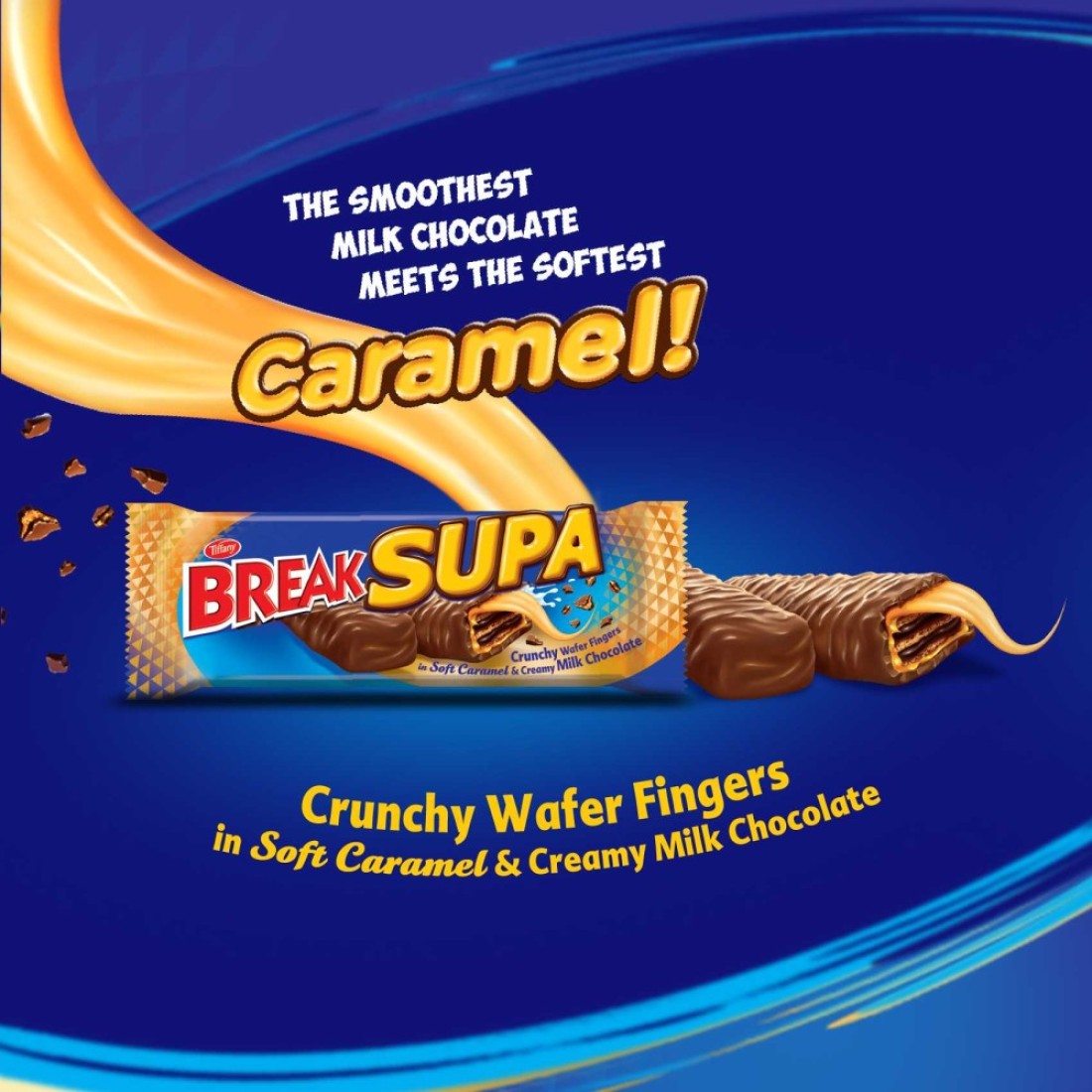 Tiffany Break Supa Wafer, 38g Pack of 12