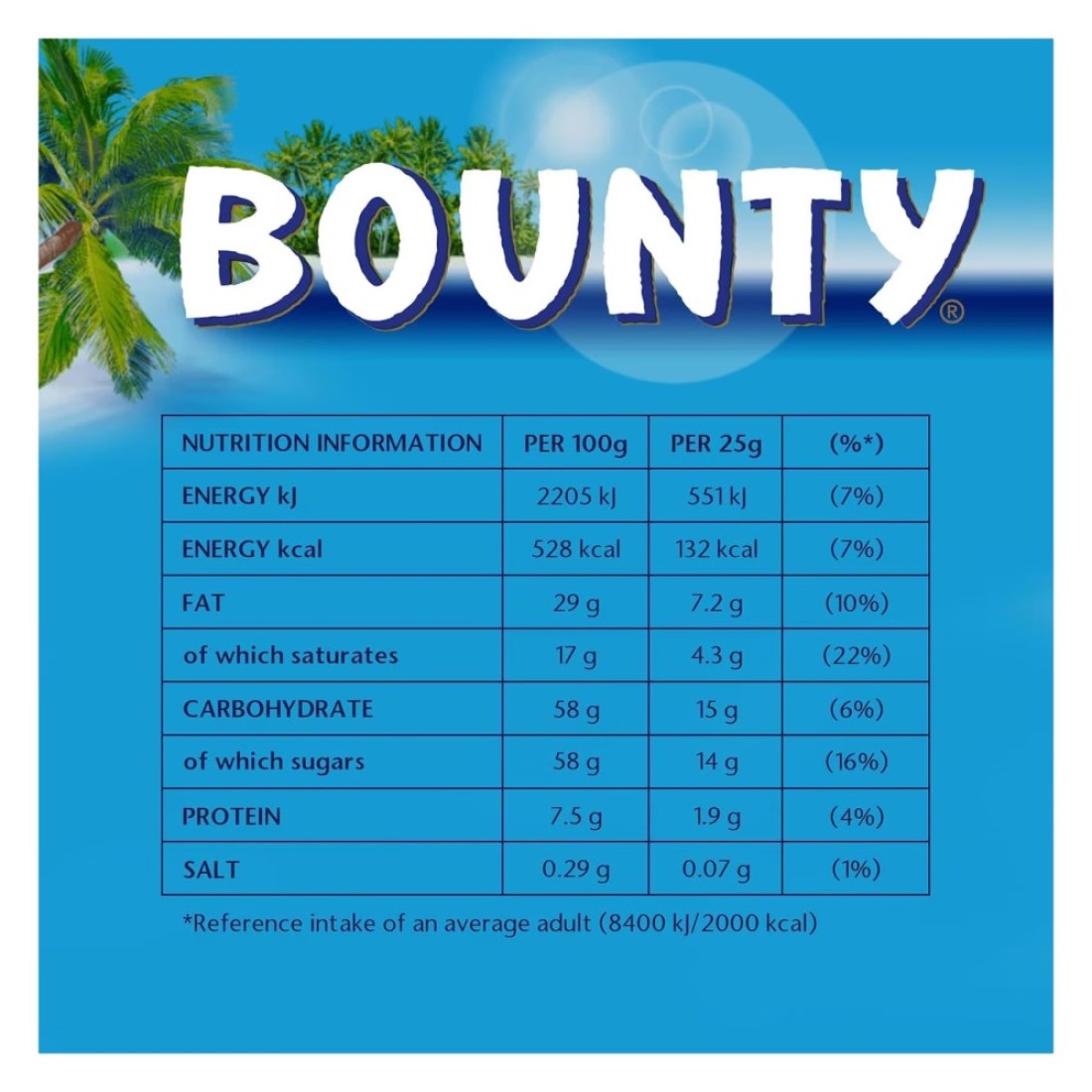 Bounty Large Egg Chocolates, 177g