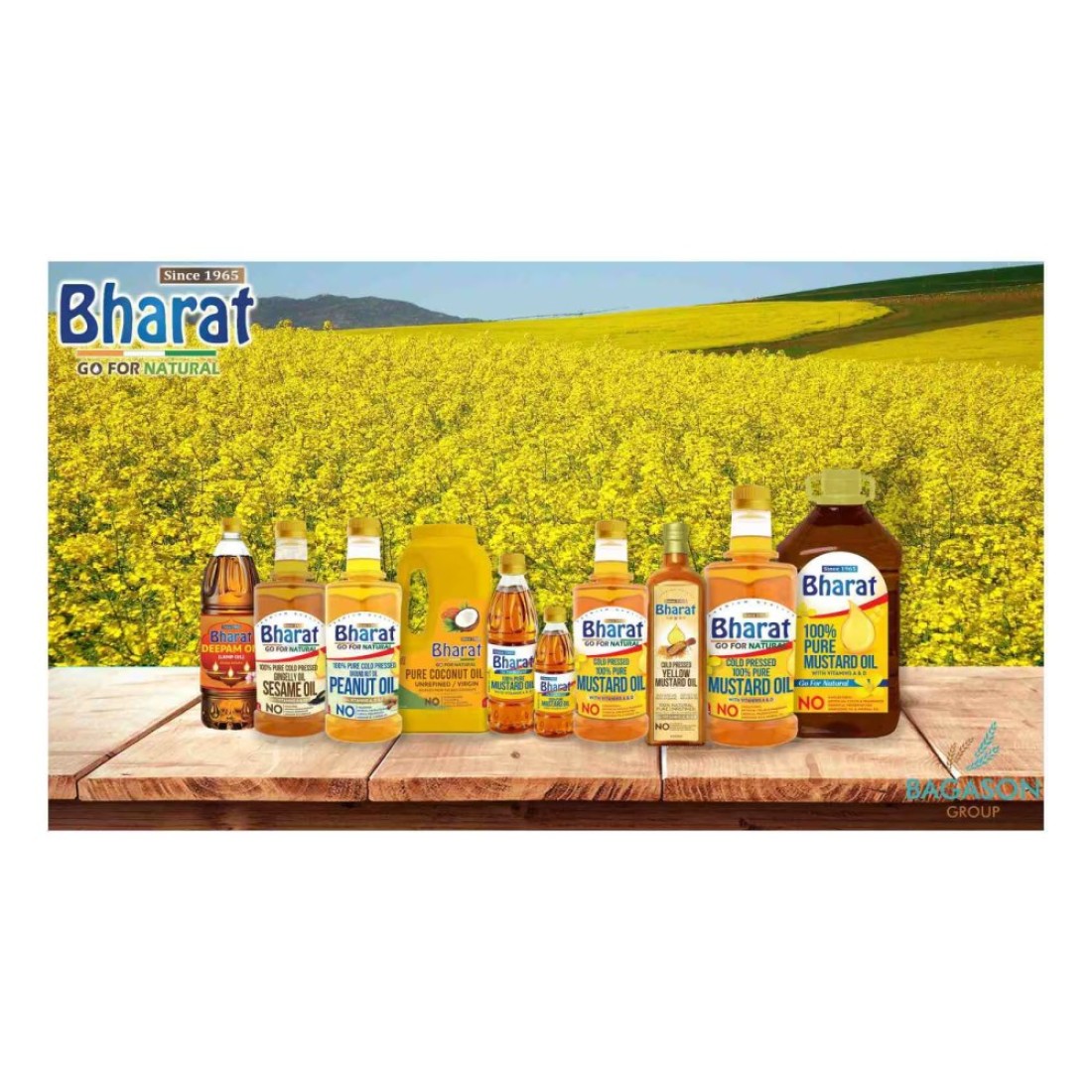 Bharat Cold Pressed Groundnut Oil 2L