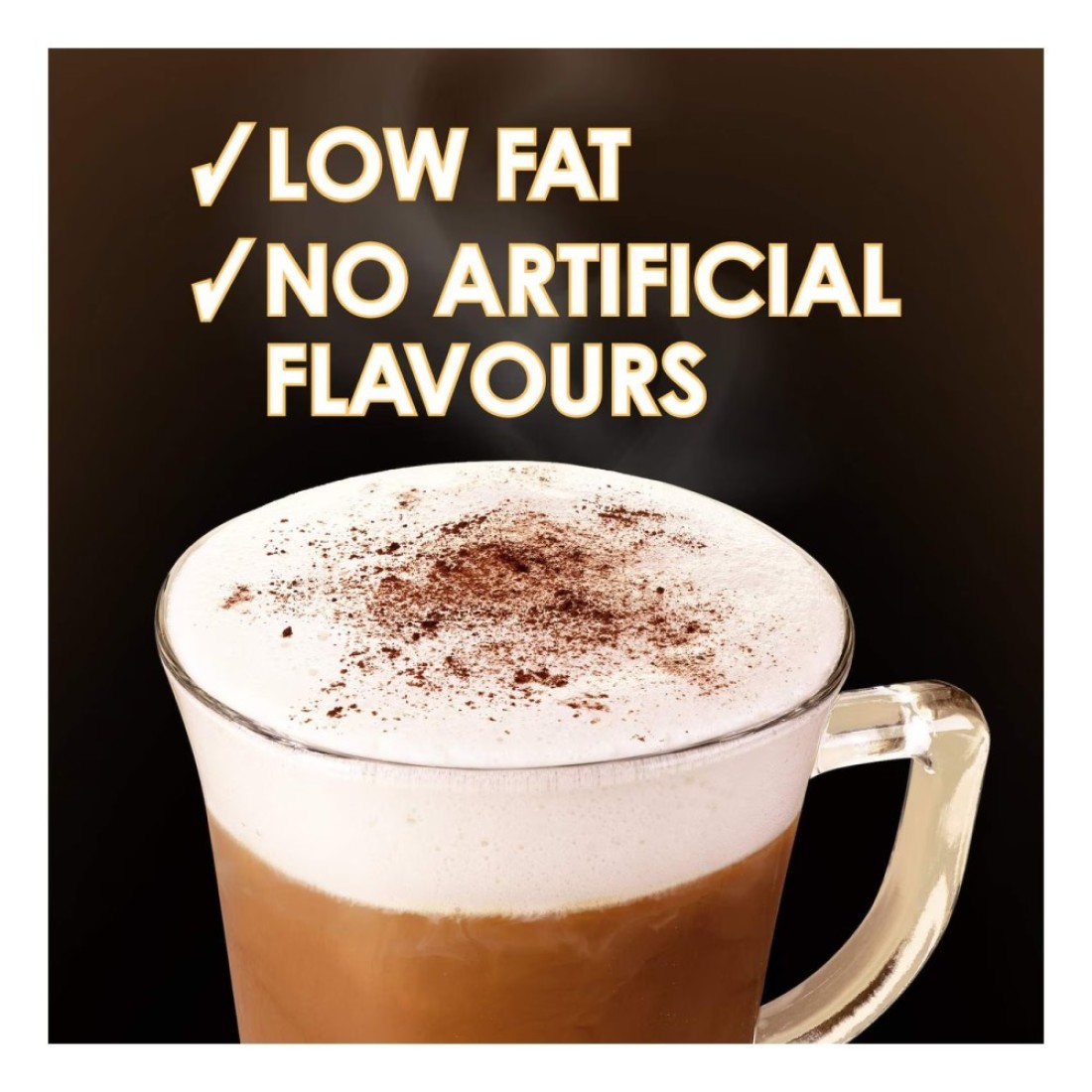 Nescafe Gold Cappuccino Sweetened Coffee Mix , 15.5g Pack of 10