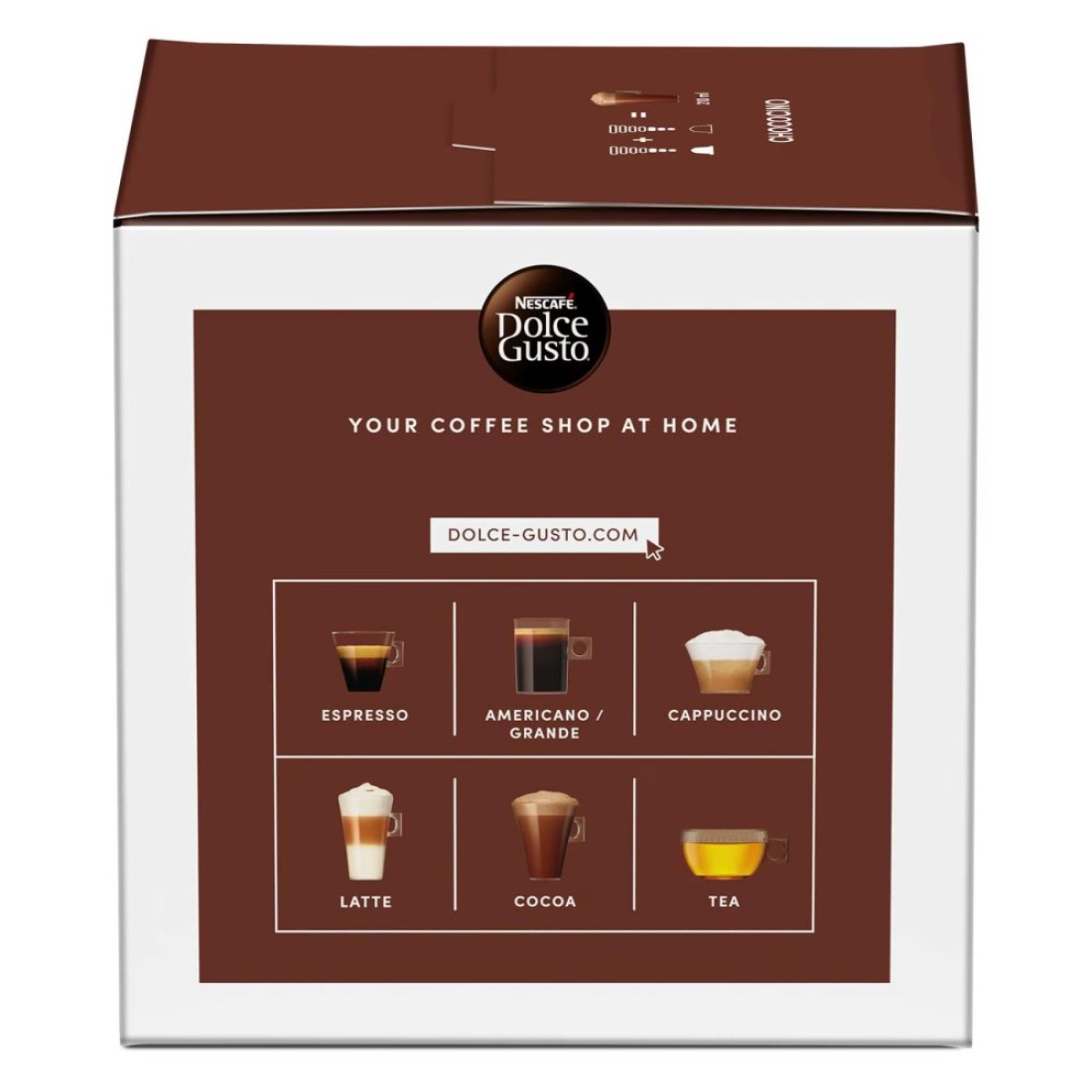 Nescafe Dolce Gusto Chococino Coffee, 16 Capsules