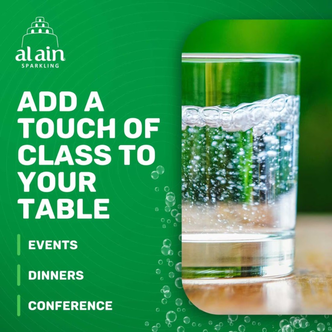 Al Ain Sparkling Water 750ml Pack of 4