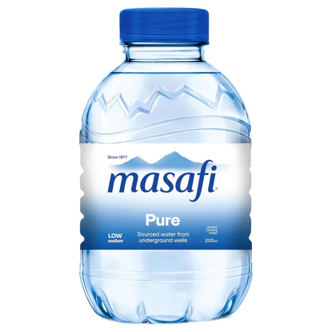 Masafi Pure Drinking Water 200ml Pack of 12