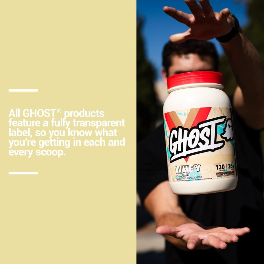 GHOST WHEY MILK CHOCOLATE 2LB