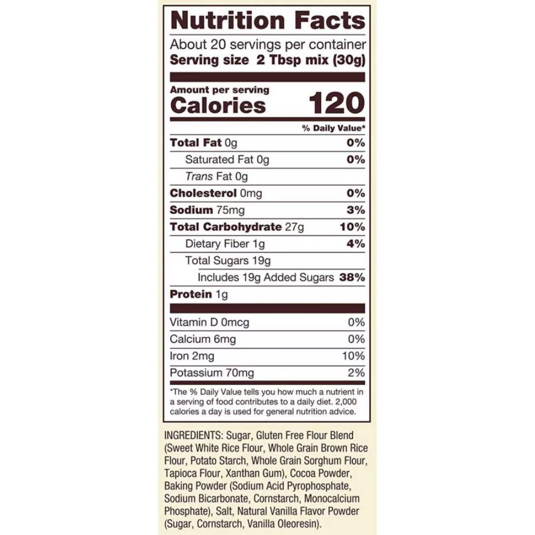 Bob&#39;s Red Mill Gluten Free Brownie Mix 595g