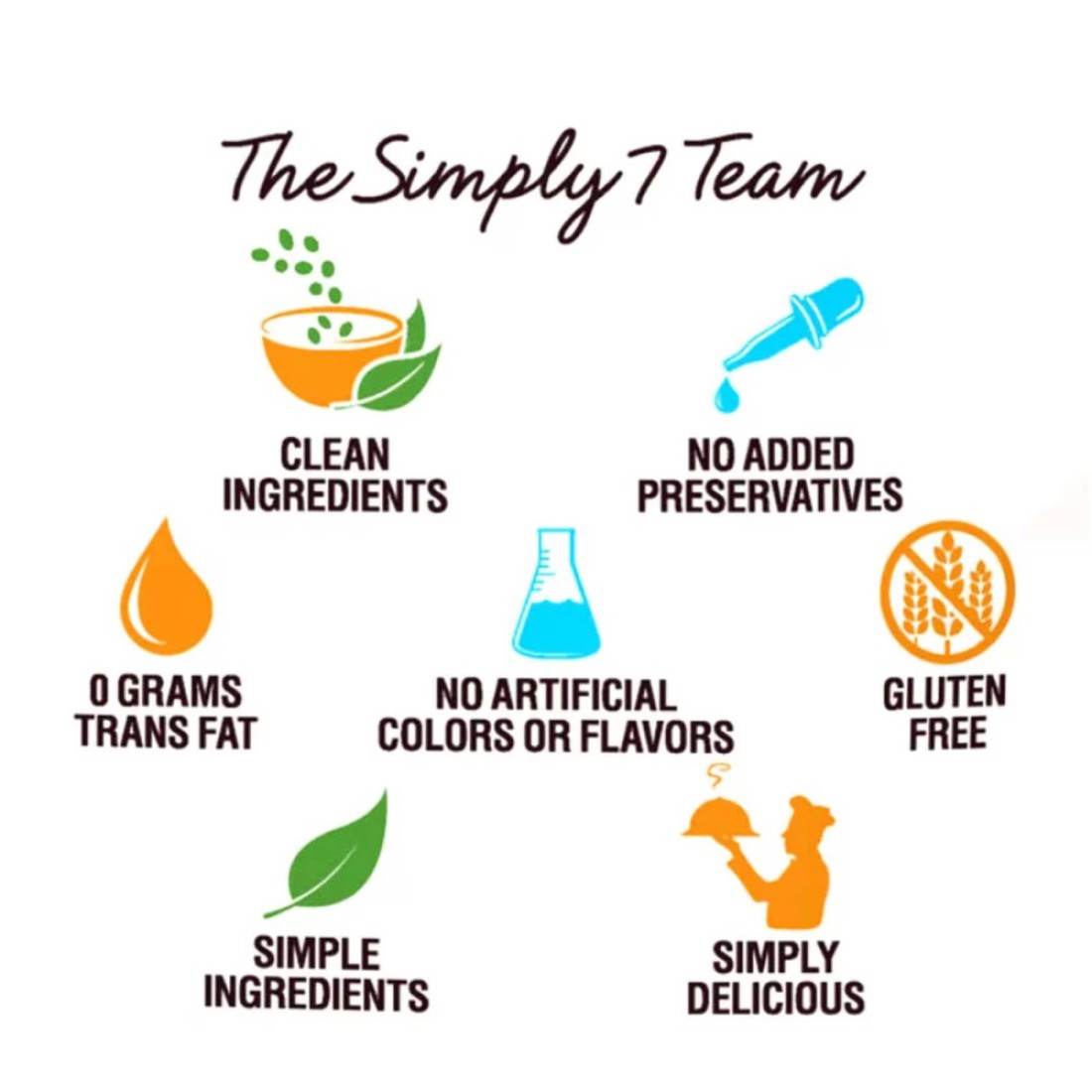 Simply 7 Barbeque Quinoa Chips 99g