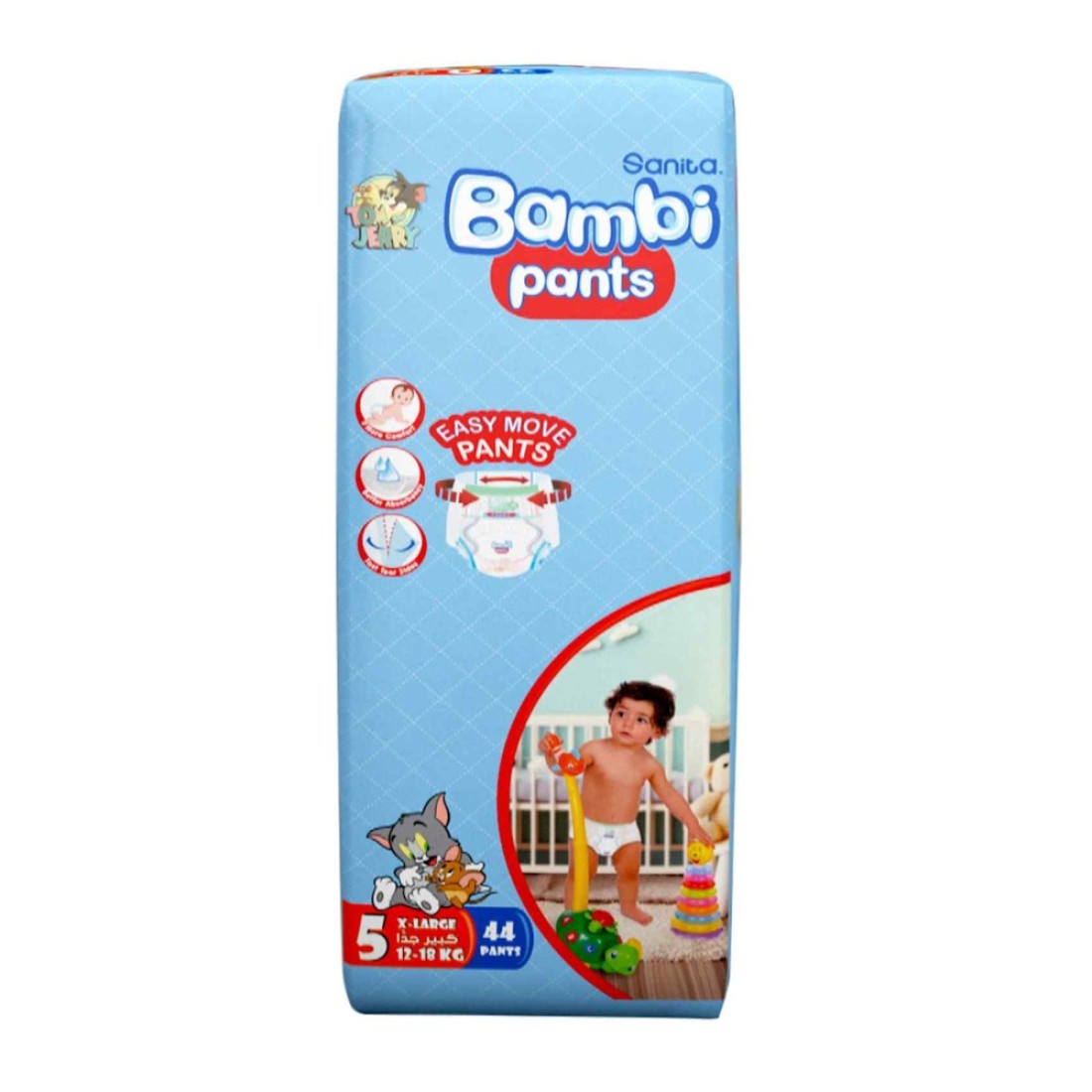 Sanita Bambi Diaper Pants Extra Large Size 5 12-18kg 44 Pants