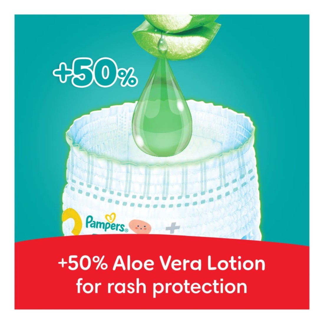 Pampers Rash Protection Pants Size 6 16kg+ Giant Pack 44 Pants