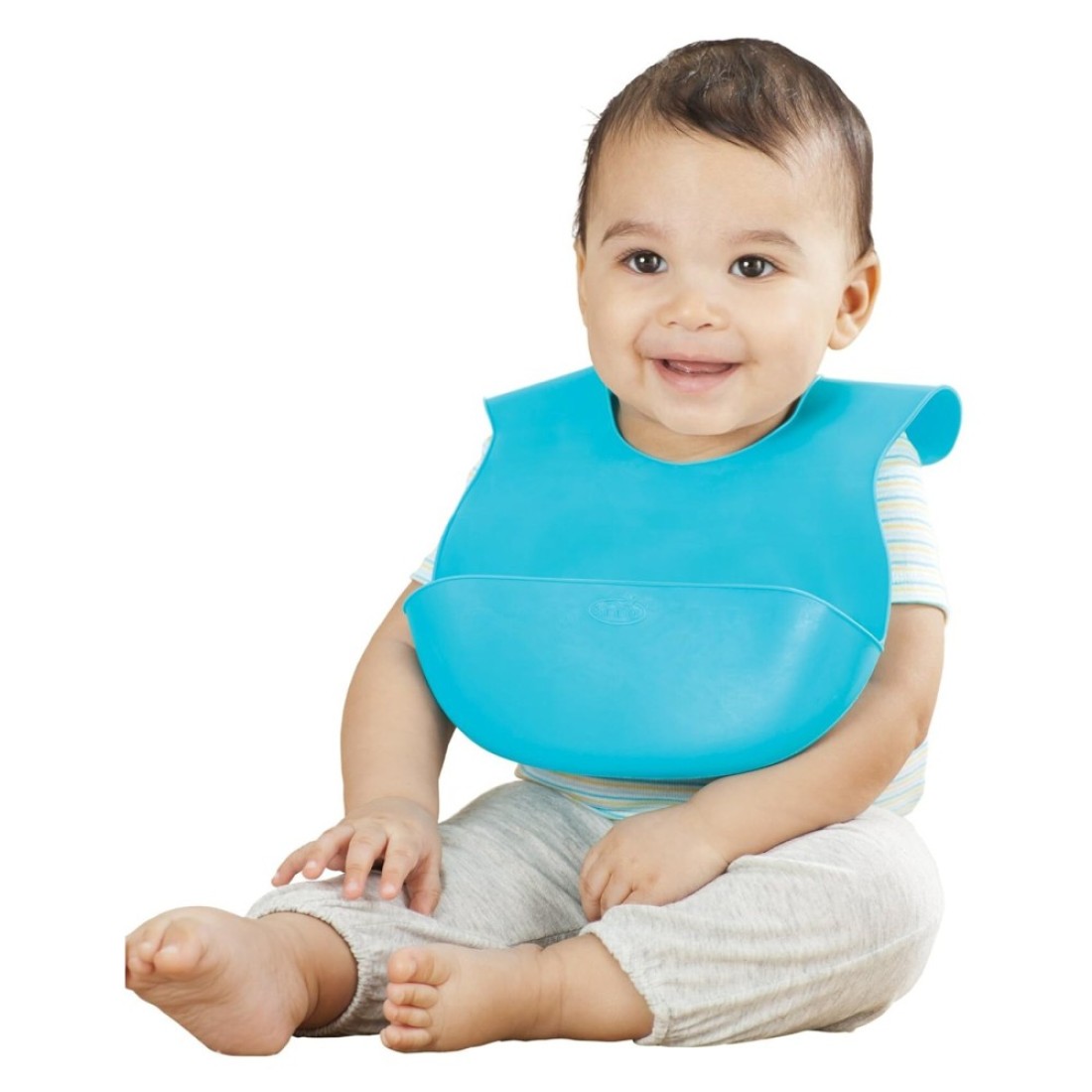 Summer Infant Bibbity Rinse and Roll Portable Bib 70924 Green