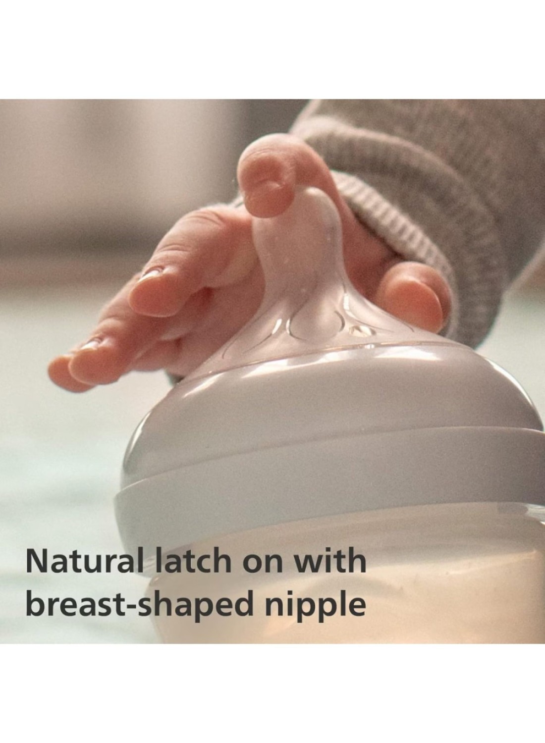 Philips Avent Natural Response Baby Milk Bottle, BPA Free For Babies Koala Pattern, 260ml