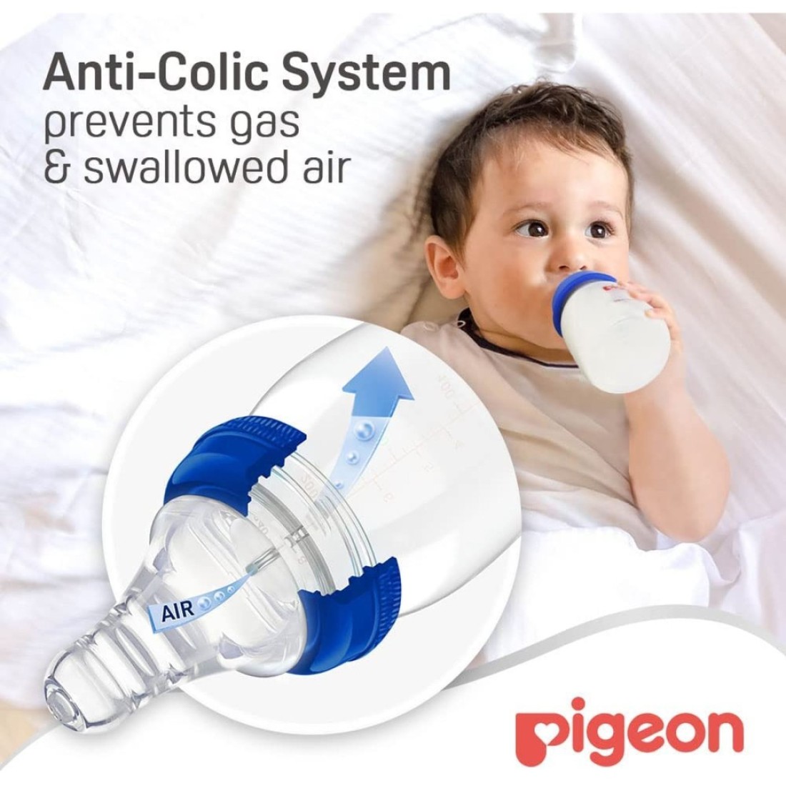 Pigeon Nursing Bottle 26014 Clear 50ml