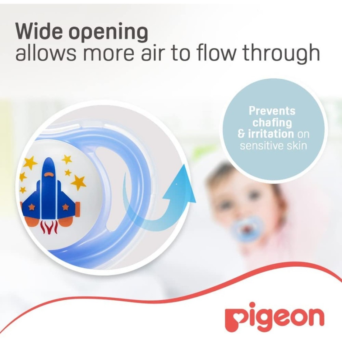Pigeon Mini Light Pacifier 78460 Blue