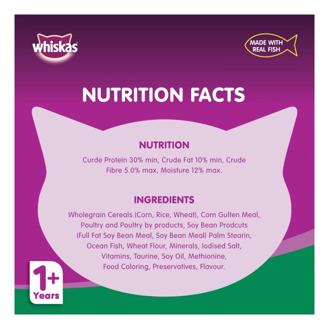 Whiskas Tuna Dry Food 7kg
