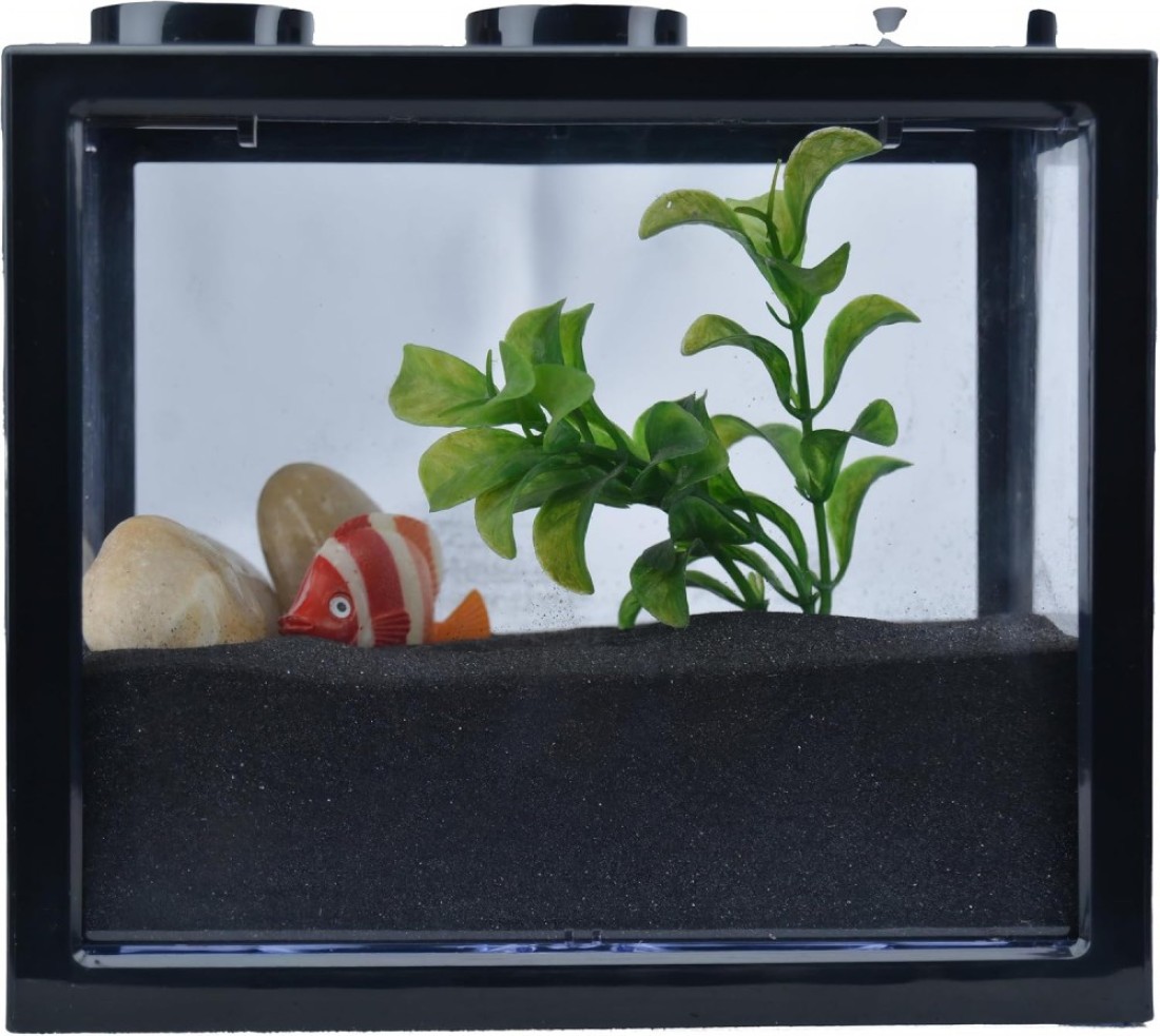Vsell24&trade; Black Sand - Decorative Sand Idle for Villa Land Scaping, Vase Fillers, DIY Projects, and Aquariums 10 Kg