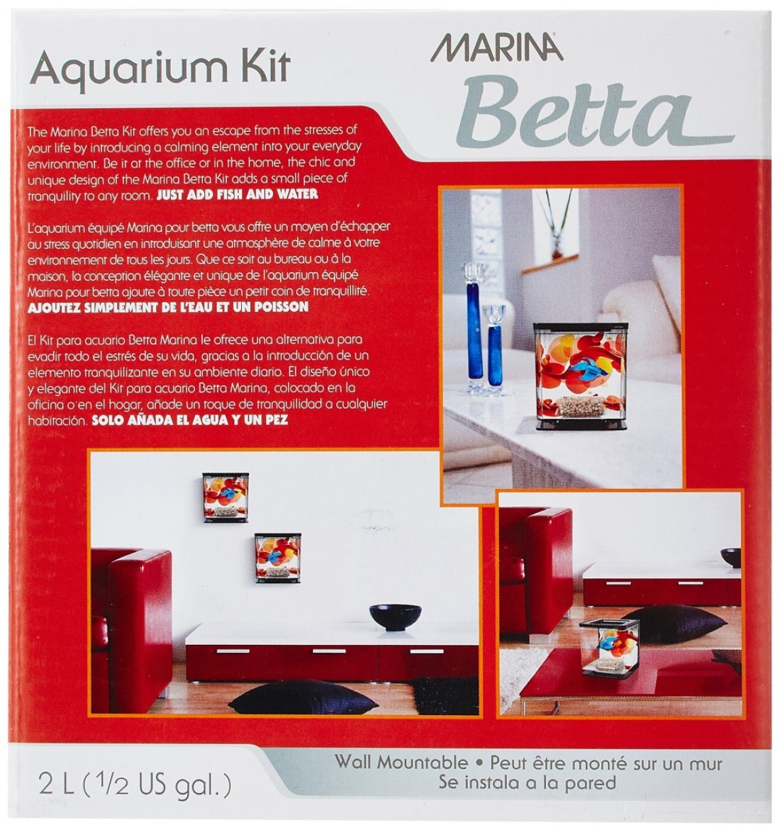 Hagen Marina Betta Kit - Sun Swirl 2L