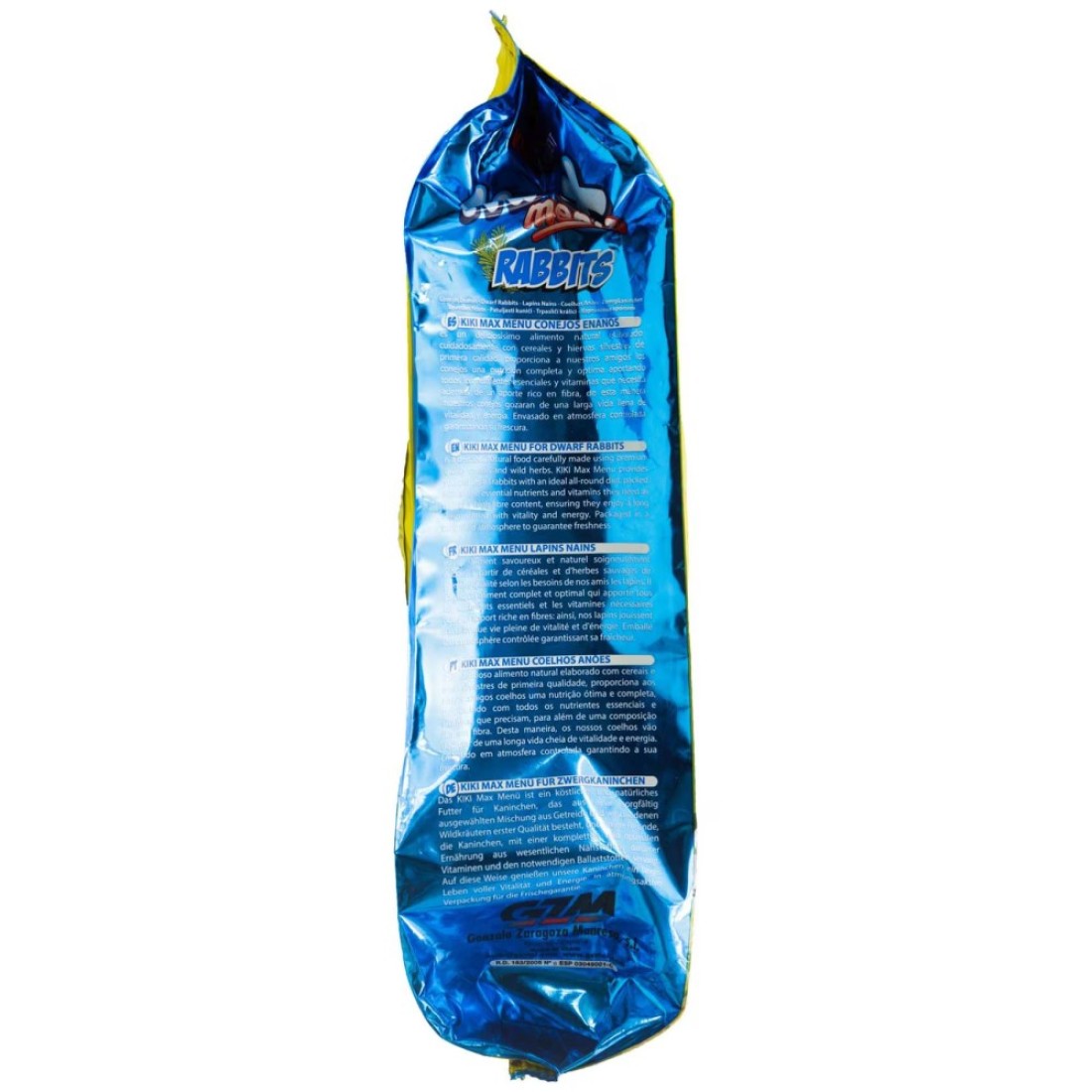 Kiki Excellent Max Menu Rabbit Dry Food 1kg