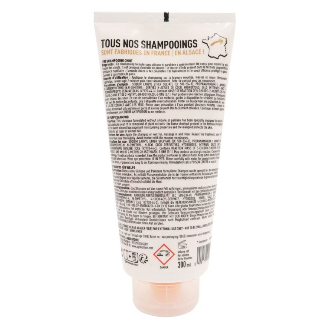 Agrobiothers Vetocanis Shampoo For Puppy 300ml
