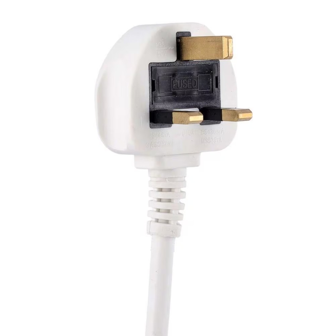 Olsenmark 5 Way Power Socket with Individual Switches- OMES1729D/ Equipped with PP Fire Proof Housing, Copper Parts, and Child Safety Shutter/ 3-meter Extension Cord, Ideal for Home, Office,