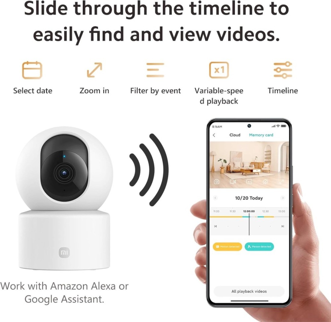 Xiaomi Mi Smart Camera C301 white
