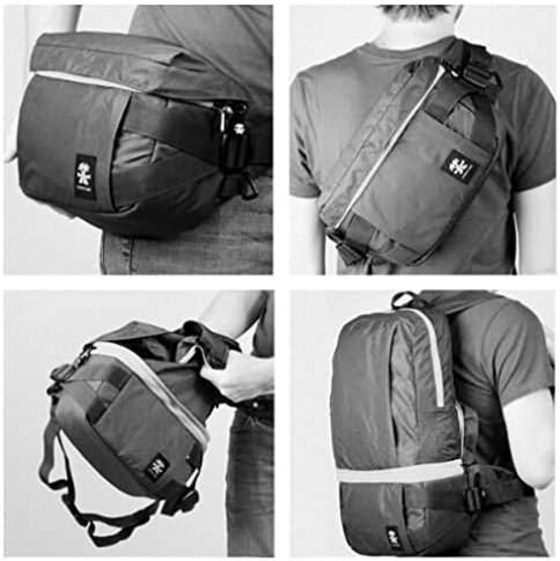 Crumpler LDFBP-010 Light DeLight Foldable Backpack Sailor Grey
