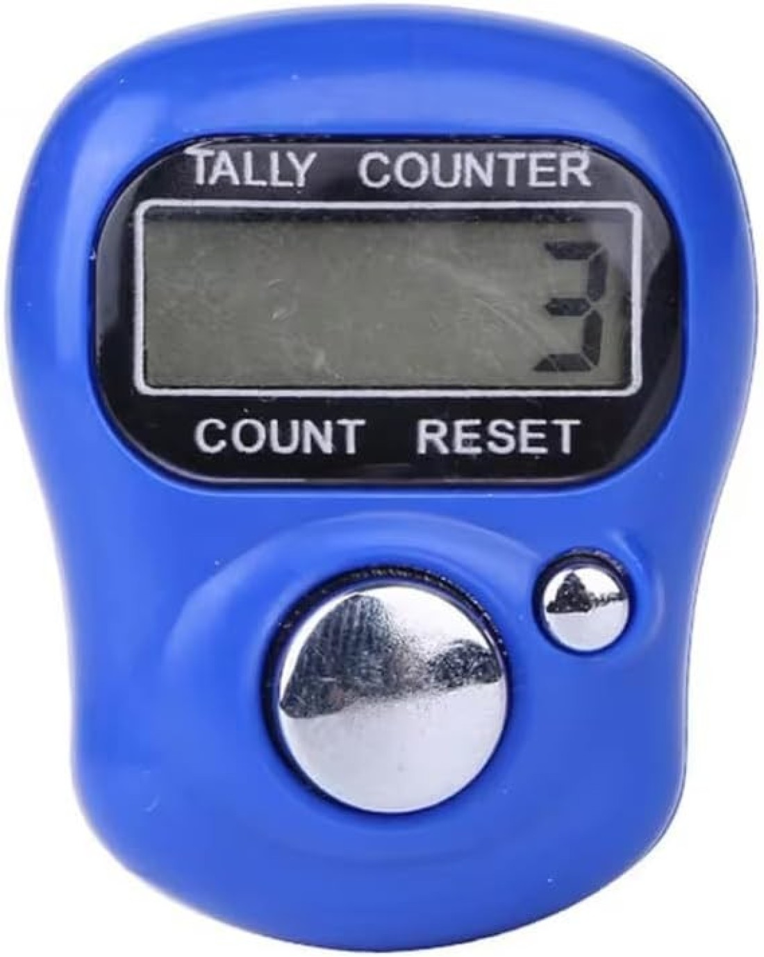 FITTO Multi-Functional Electronic Finger Counter 5-Digit LCD Display - EQ Clicker Mechanical Hand Tally Tasbih Digital Tracker for Muslim Prayer Counter - Mini Handheld Clicker
