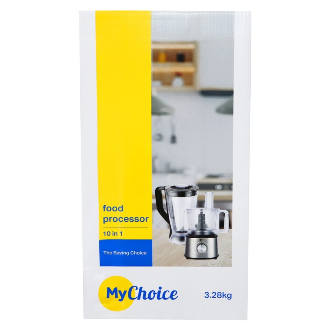 MyChoice 10-In-1 Food Processor MFP-240 Black And Silver 1000W