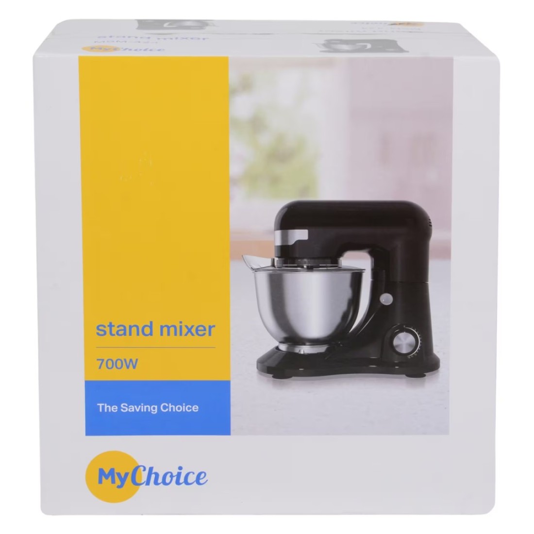MyChoice Stand Mixer Kitchen Machine MSM-424 Black and Silver 700W