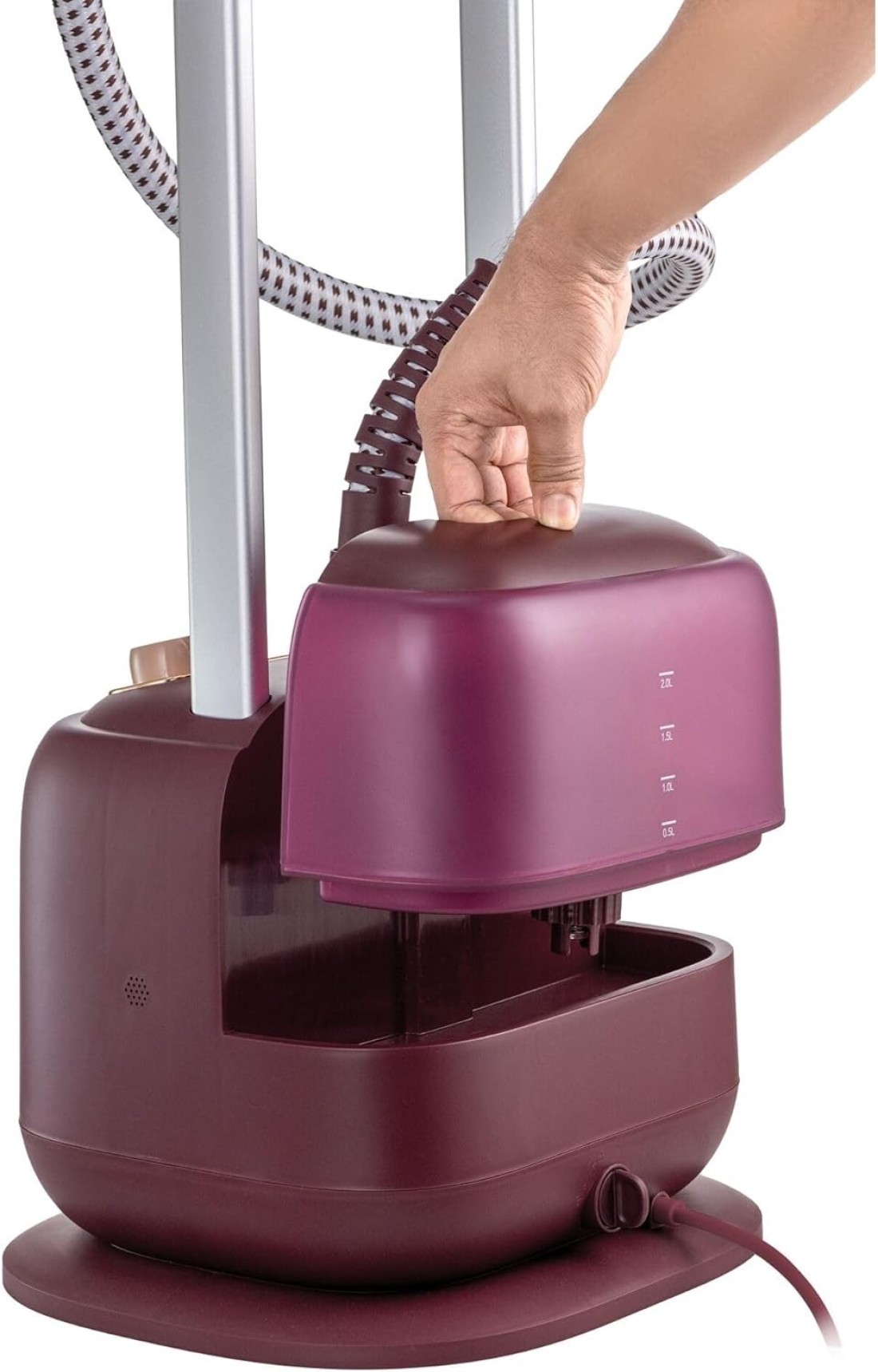 BLACK+DECKER Vertical Garment Steamer, Twin Pole, 2400W, 6 Levels - GSTD2450-B5, by BLACK+DECKER