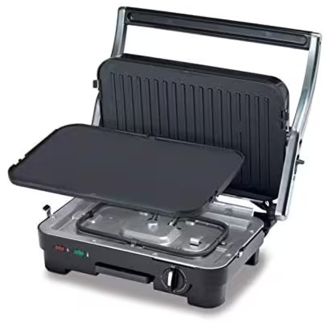 KENWOOD HEALTH GRILL 1800W BKMETAL - HGM50.000SI