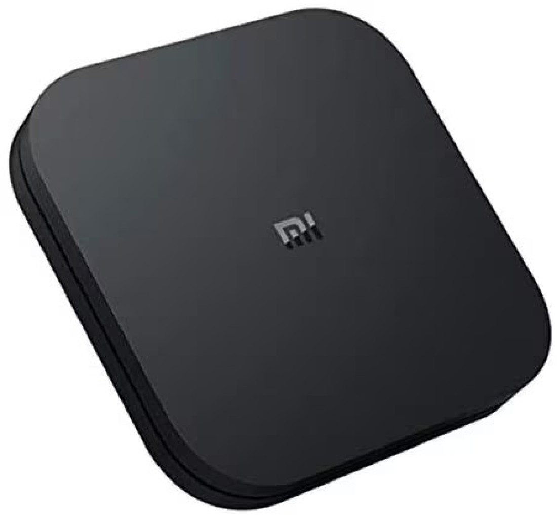 Xiaomi Mi Box S with 4K HDR Android TV Streaming Media Player Google Assistant Remote Official International Version - Black