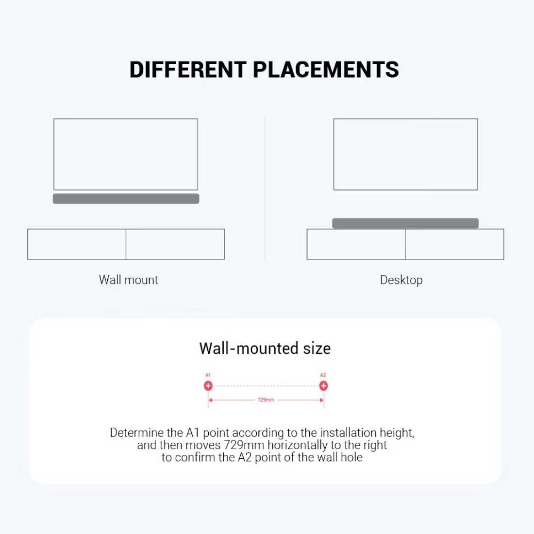 Xiaomi Redmi MDZ &ndash; 34 &ndash; DA Bluetooth / Wired TV Soundbar Speaker Hi-Fi Sound Wall-mounted / Desktop (BLACK)