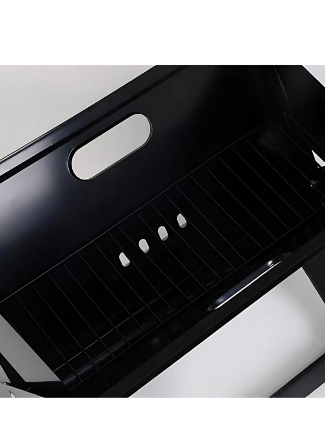 Manful Portable Charcoal Grill For Camping Cooking Stainless Steel Mini Folding Grill Stove For Travel, Picnic, Motorhome With Cover BBQ Cooking For Outdoor Camping
