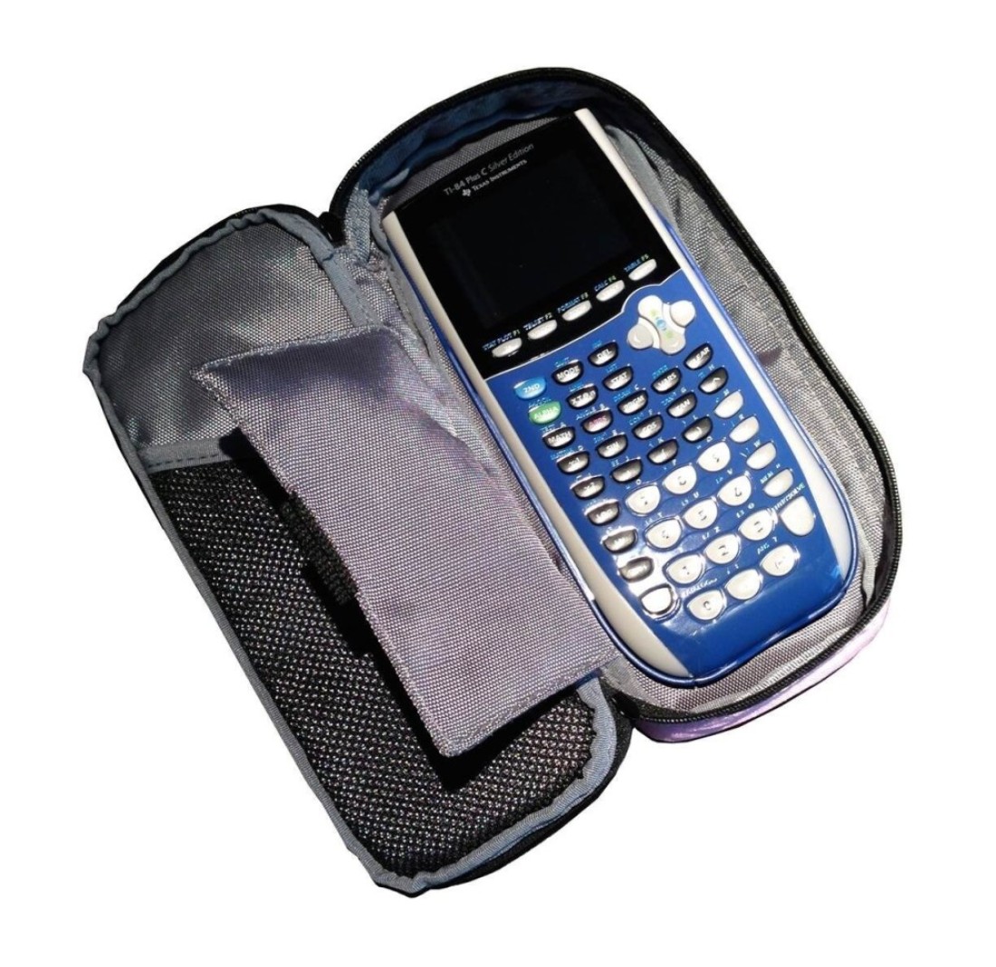 Caseit The Pouch Zippered Pencil Case with Grommets Black PLP02BLK