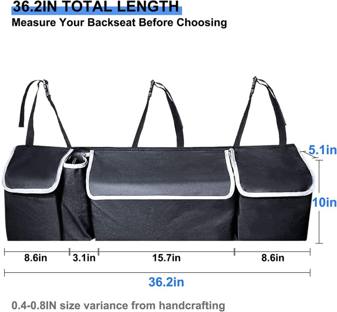 Car Trunk Organizers Car Seat Organiser Boot Tidy Organiser Heavy Duty Car Organiser with Waterproof