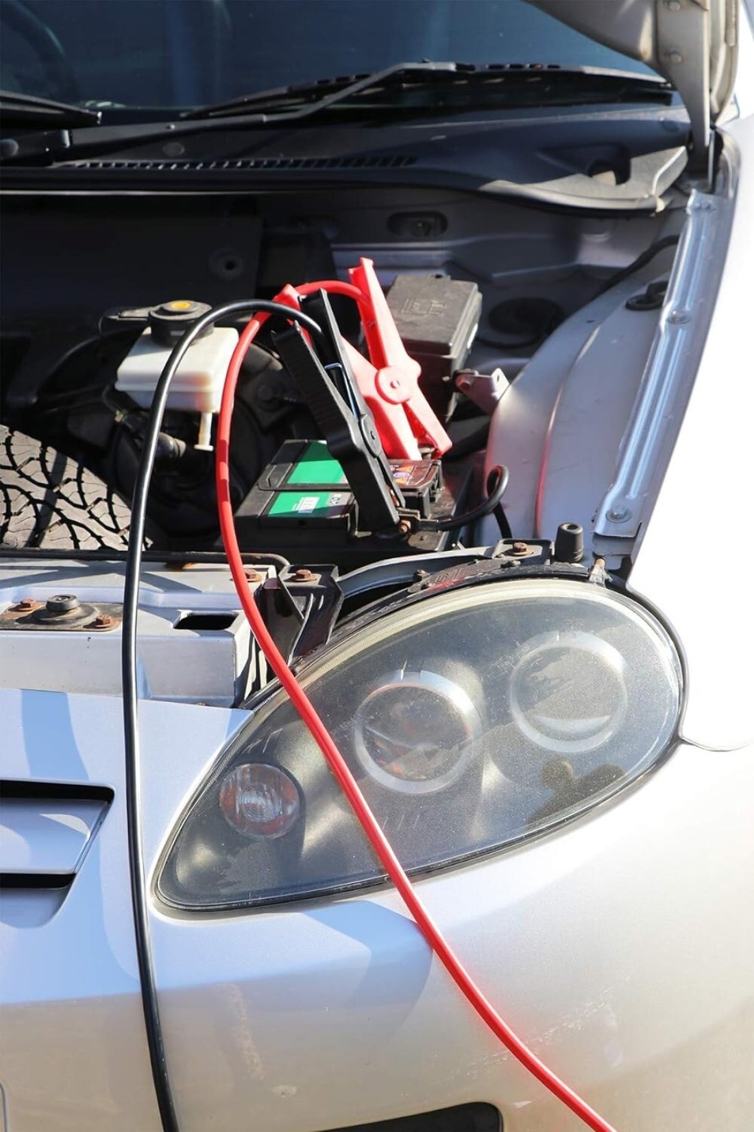 Car Jumper Cables 3m Long with Insulated Clamps