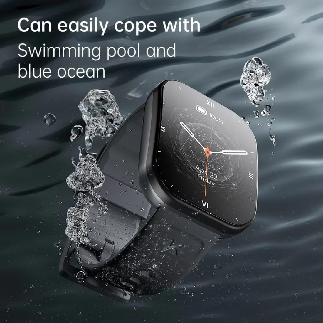 KUMI Meta V1 Smart Glasses, Semi-Transparent Design, Removable Lenses, Dual Speakers, AI Voice Assistant
