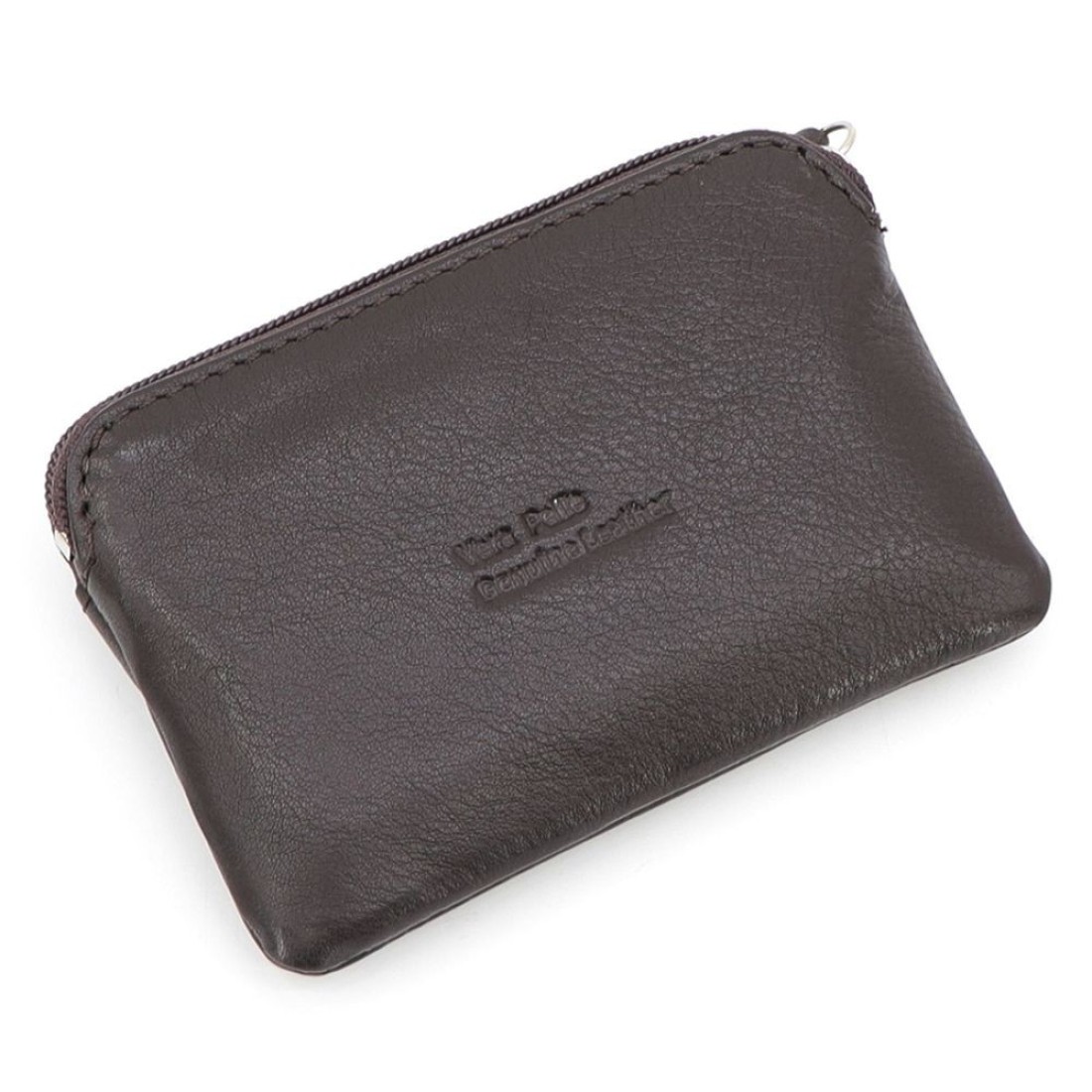 Gai Mattiolo Leather Purse/keyring for Man, Brown