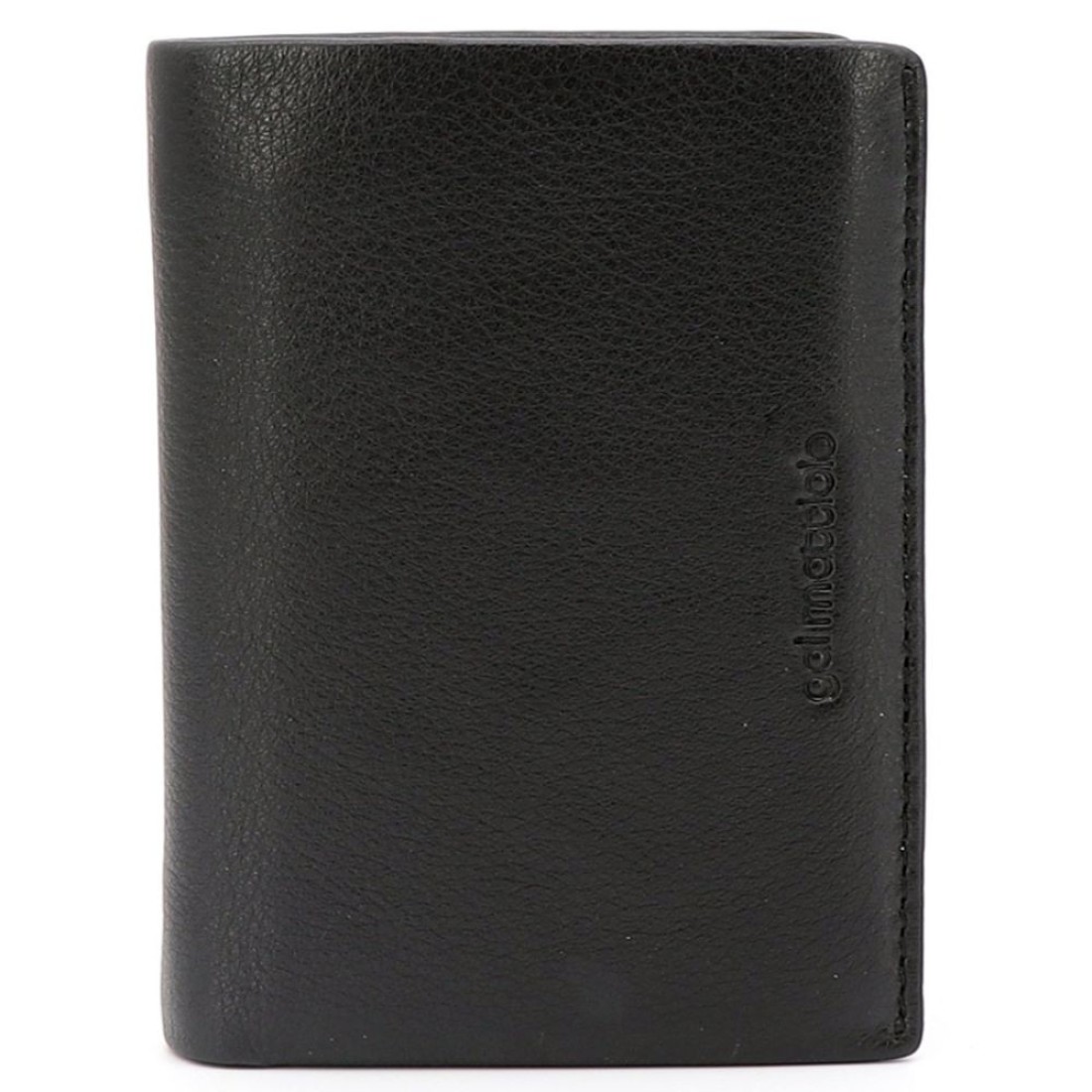 Gai Mattiolo Men&#39;s wallet in nappa leather, Equipped with card holder, card-sized document holder and space for banknotes., Black