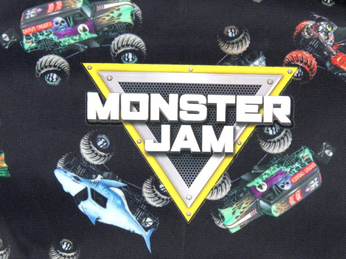 INTIMO Monster Jam Trucks Dragon Zombie Grave Digger Megalodon All Over Print Backpack