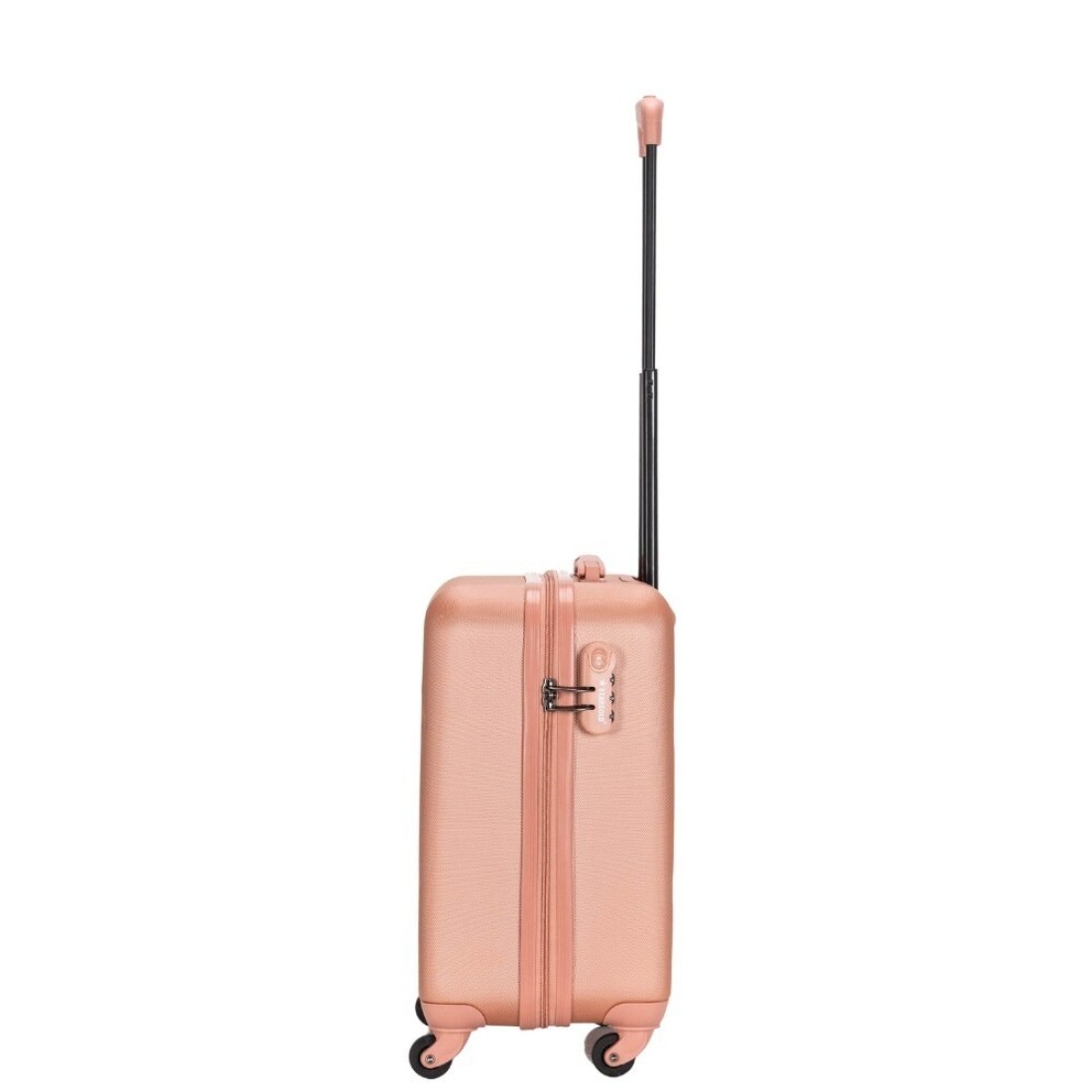 Single Hardside Spinner 4 Wheels Cabin Trolley Luggage With Number Lock 16 Inches
