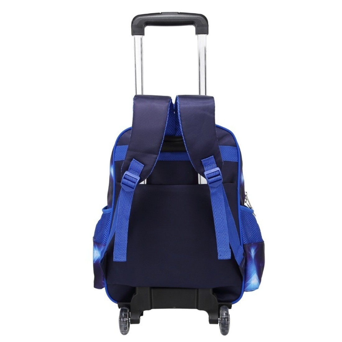 Baby Backpack 3Pcs For Baby Boys 1 lunch 1 Pencil Box And 1 Bag With Adjustable Strap For School 2 Wheels 12 Inch